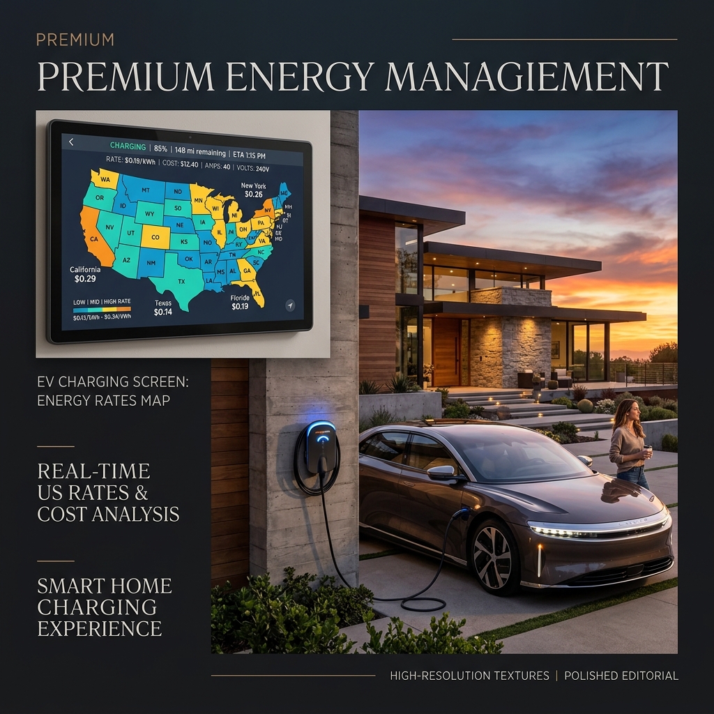 EV Charging Cost by State 2026: Compare Rates in All 50 States